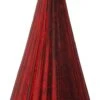 PTMD Sapin De Noël En Verre Rouge Avec Cerf En Haut - Christmas Marcia Red Glass Tree Statue Deer Top S -DUNI Magasin 498x1200