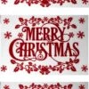 3x Morceaux D'autocollants De Fenêtre De Noël Rouge Joyeux Noël 40 Cm - Décorations De Fenêtre / Autocollants De Décoration De Fenêtre Décorations De Noël 1 3x Morceaux D'autocollants De Fenêtre De Noël Rouge Joyeux Noël 40 Cm - Décorations De Fenêtre / Autocollants De Décoration De Fenêtre Décorations De Noël -DUNI Magasin 548x1200