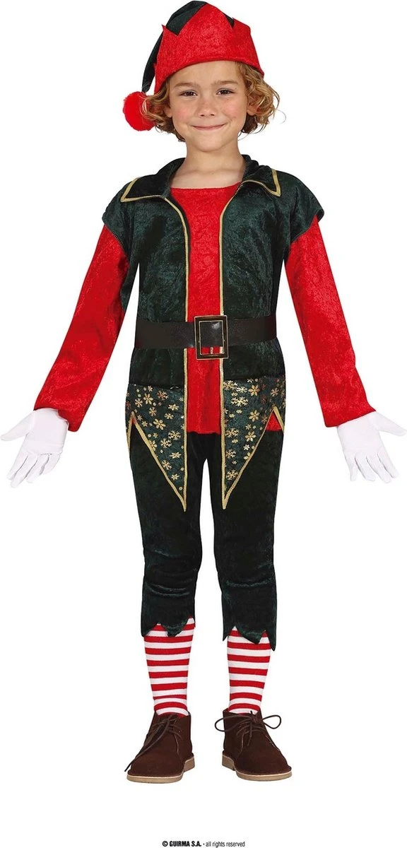 Guirma - Costume De Noël Et Du Nouvel An - Little Elf Greatest Help - Garçon - Rouge, Vert - 10 - 12 Ans - Noël - Déguisements Les Vêtements 3 Guirma - Costume De Noël Et Du Nouvel An - Little Elf Greatest Help - Garçon - Rouge, Vert - 10 - 12 Ans - Noël - Déguisements Les Vêtements