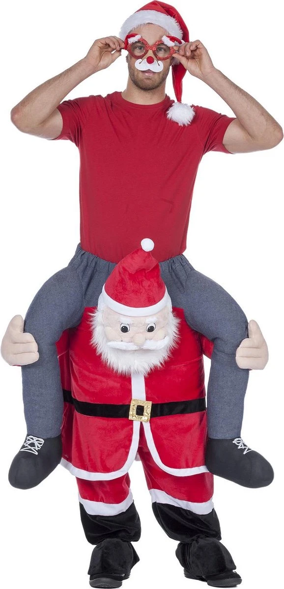 Costume De Noël Et Du Nouvel An | Homme Hilarant En Costume De Père Noël | Taille Unique | Noël | Déguisements 3 Costume De Noël Et Du Nouvel An | Homme Hilarant En Costume De Père Noël | Taille Unique | Noël | Déguisements