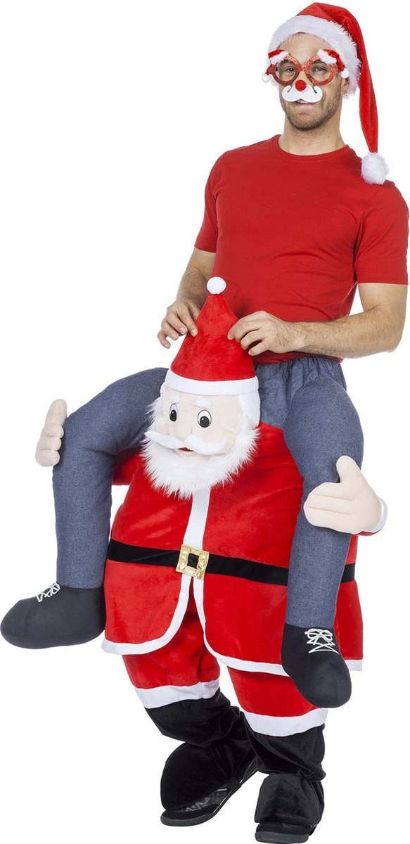 Costume De Noël Et Du Nouvel An | Homme Hilarant En Costume De Père Noël | Taille Unique | Noël | Déguisements 4 Costume De Noël Et Du Nouvel An | Homme Hilarant En Costume De Père Noël | Taille Unique | Noël | Déguisements – Image 2