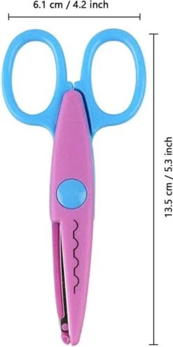 Ciseaux à Cranter - Ensemble De 6 Ciseaux à Cranter Pour Enfants - Ciseaux Pour Enfants - Ciseaux D'artisanat - Ciseaux Zigzag - Convient Pour Scrapbooking, Album Photo, école, Papier, Agenda - Créatif - Noël - Cadeau De Noël -DUNI Magasin 601x1200