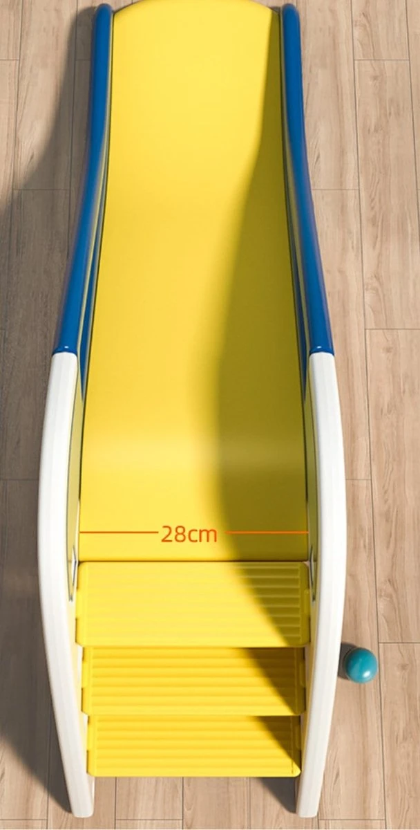 Toboggan Moderne Blauw Jaune | 1 An | 2 Ans | Faire Glisser | Cadeau | Saint-Nicolas | Noël | Garçon | Fille | Intérieur Et Extérieur | Personnalisé 4 Toboggan Moderne Blauw Jaune | 1 An | 2 Ans | Faire Glisser | Cadeau | Saint-Nicolas | Noël | Garçon | Fille | Intérieur Et Extérieur | Personnalisé – Image 2