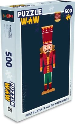 Puzzle Casse-Noisette - Noël - Hiver - Noël - Puzzle - Puzzle 500 Pièces - Noël - Cadeau - Cadeau De Noël Pour Hommes, Femmes Et Enfants - Sinterklaas Présente - Sinterklaas Pour Les Grands Enfants