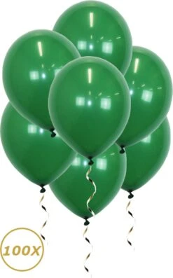 Ballons à L'hélium Vert Décoration De Noël Décoration D'anniversaire Décoration De Fête Ballon De La Jungle Décoration Verte 100 Pièces