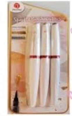 Decotime - Stylos Pinceaux Scintillants - Marqueurs Pinceaux Scintillants - 3 Stylos - Or, Argent, Perle Transparente - à Base D'eau - Effet Scintillant - Cartes De Noël -DUNI Magasin 750x1200