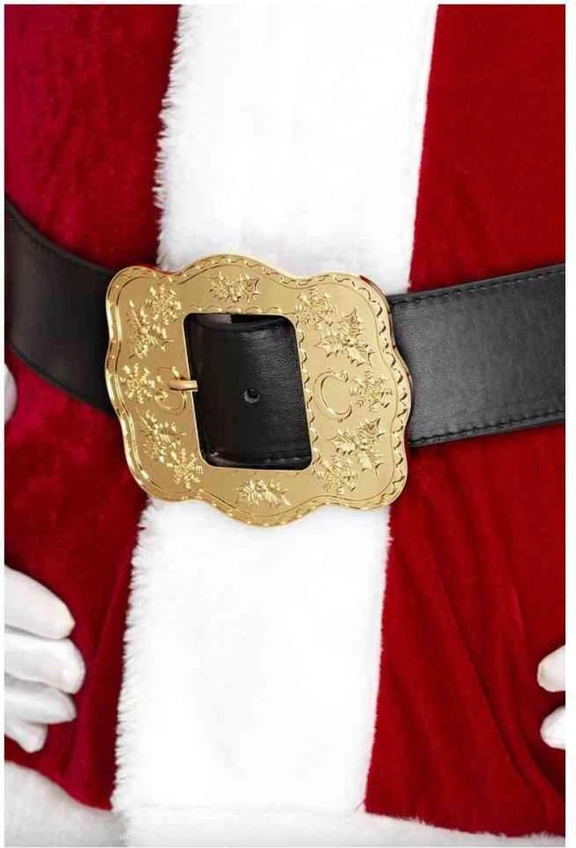 SMIFFYS - Ceinture De Père Noël De Luxe Pour Adultes - Accessoires De Vêtements Pour Bébé > Cravattes, Bretelles, Ceintures 4 SMIFFYS - Ceinture De Père Noël De Luxe Pour Adultes - Accessoires De Vêtements Pour Bébé > Cravattes, Bretelles, Ceintures – Image 2