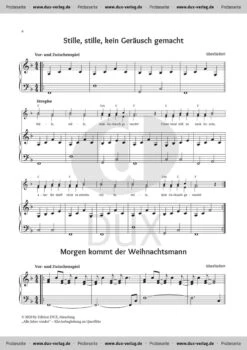 Edition Dux Alle Jahre Wieder - Klavierbegleitung Zu Querflöte - Livre De Noël Pour Instruments à Clavier -DUNI Magasin 848x1200 10