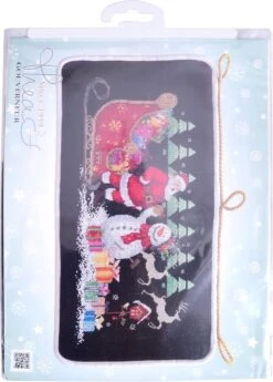 Thea Gouverneur - Kit Point De Croix Avec Motif De Comptage - 555.05 - Fils DMC Pré-triés - Père Noël - Aida Zwart - 46 Cm X 25 Cm - Kit DIY 11 Thea Gouverneur - Kit Point De Croix Avec Motif De Comptage - 555.05 - Fils DMC Pré-triés - Père Noël - Aida Zwart - 46 Cm X 25 Cm - Kit DIY -DUNI Magasin 859x1200