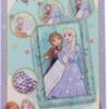 Disney Frozen Peinture De Diamants - Noël - Violet / Blauw - Kit D'artisanat - 21 X 30 Cm - 3+