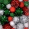 Mix PomPom Set De Couleurs De Noël, Y Compris Les Paillettes 50 Pièces 2. 2.5. 3,5 Centimètres -DUNI Magasin 861x1200