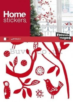 Autocollants De Fenêtre - 26 Pièces ! - Vogels Sur Les Branches - Auto-adhésif - Les Deux Côtés Sont Visibles - Réutilisable - Décoration De Fenêtre- Noël - Plakkers - Home Autocollants For Windows