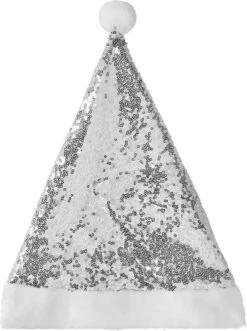 Dressforfun - Chapeau De Noël Avec Des Paillettes D'argent - Déguisement Halloween Habiller Des Vêtements De Fête Vêtements De Carnaval Vêtements De Fête De Carnaval Vêtements De Fête - 303434 -DUNI Magasin 895x1200