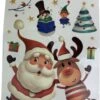 Stickers Vitrine De Noël - Multicolore - Décoration De Noël - Père Noël - Renne - Bonhomme De Neige - Lutin - Sapin De Noël