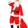 Widmann - Costume De Noël Et Nouvel An - Comme Un Vrai Costume De Père Noël Amical - Rouge - XXL / XXXL - Noël - Déguisements