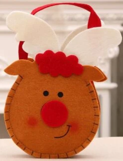 Noël Family Set B: 2 * Santa Hat + 2 * Noël Chaussettes (medium) + 2 * Noël Gift Bag - Noël Hanging Ornements Gift Bags Gift Bags - Christmas Tree Pendant, Christmas Decoration For Christmas Party -DUNI Magasin 917x1200 1