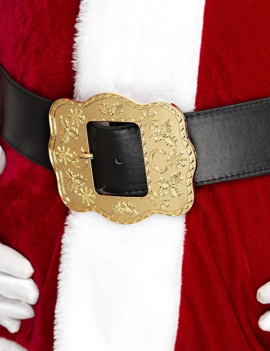 SMIFFYS - Ceinture De Père Noël De Luxe Pour Adultes - Accessoires De Vêtements Pour Bébé > Cravattes, Bretelles, Ceintures 3 SMIFFYS - Ceinture De Père Noël De Luxe Pour Adultes - Accessoires De Vêtements Pour Bébé > Cravattes, Bretelles, Ceintures
